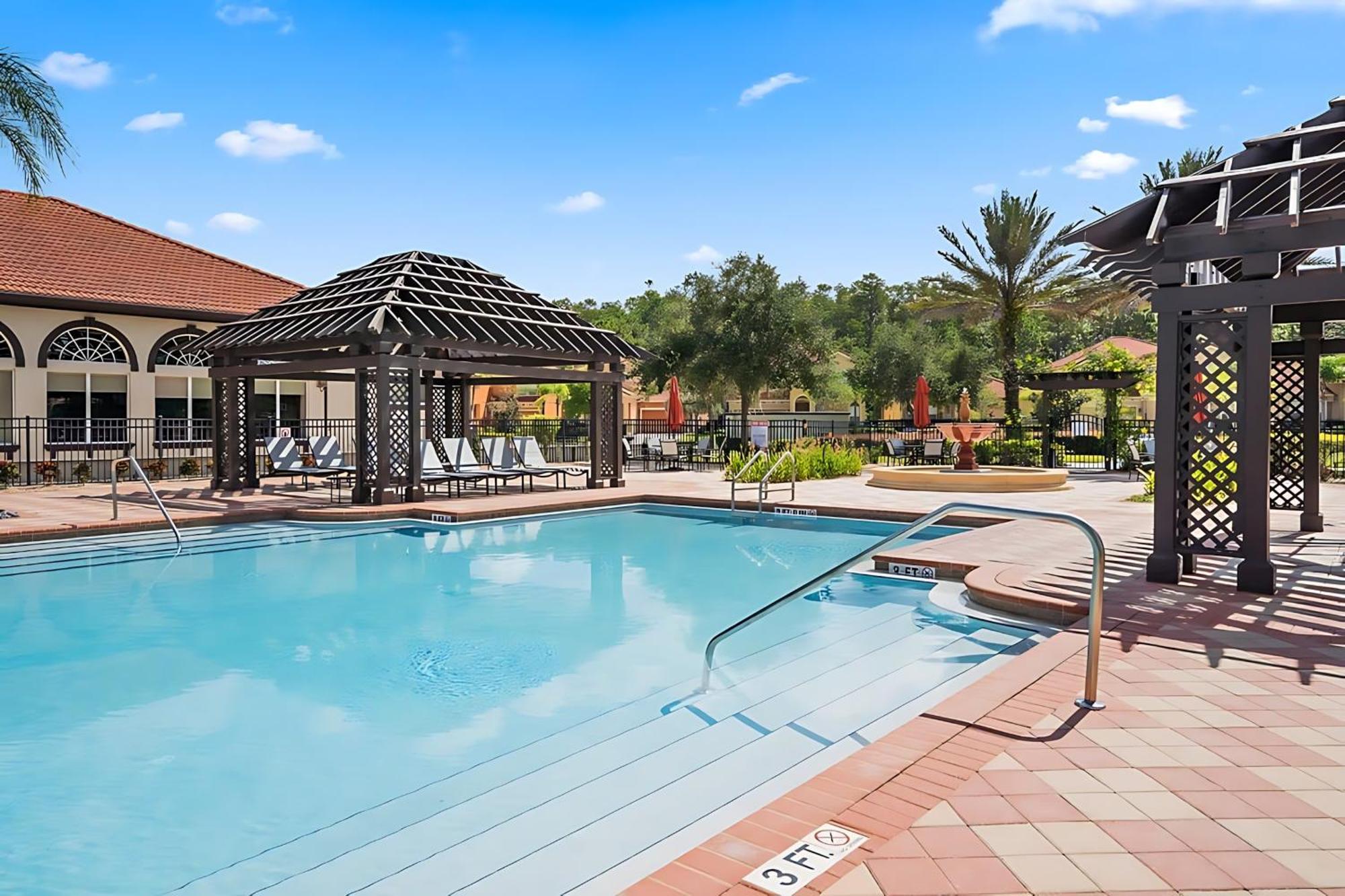 Family Resort - 6Br Mansion - Private Pool, Home Theater, Bbq And More Кіссіммі Екстер'єр фото