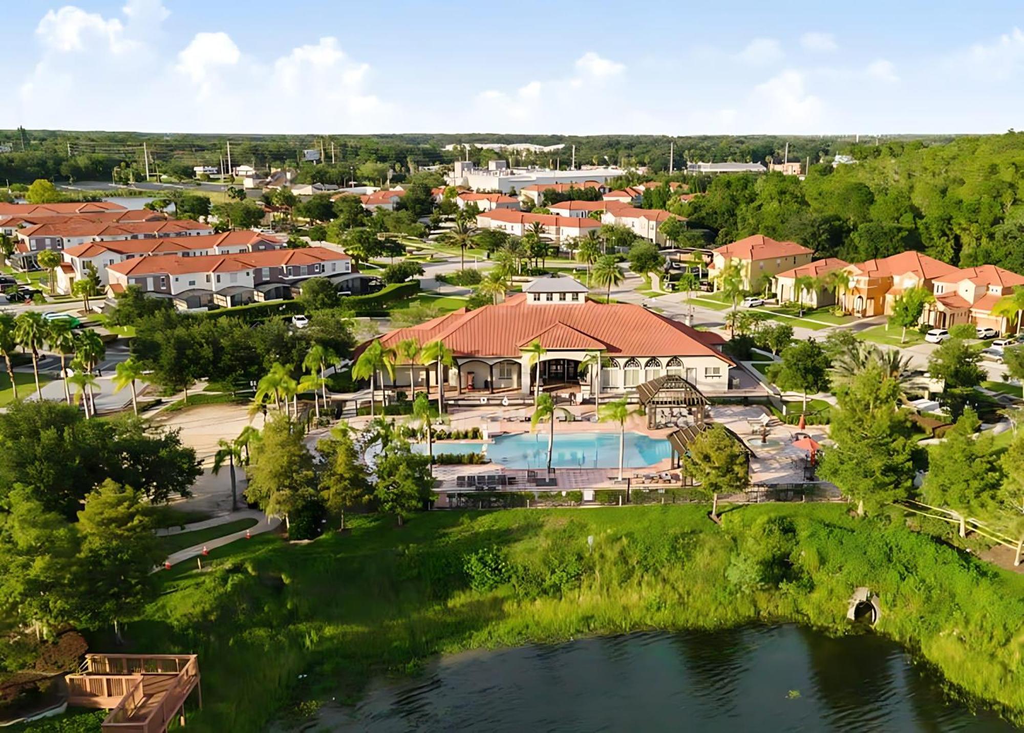 Family Resort - 6Br Mansion - Private Pool, Home Theater, Bbq And More Кіссіммі Екстер'єр фото
